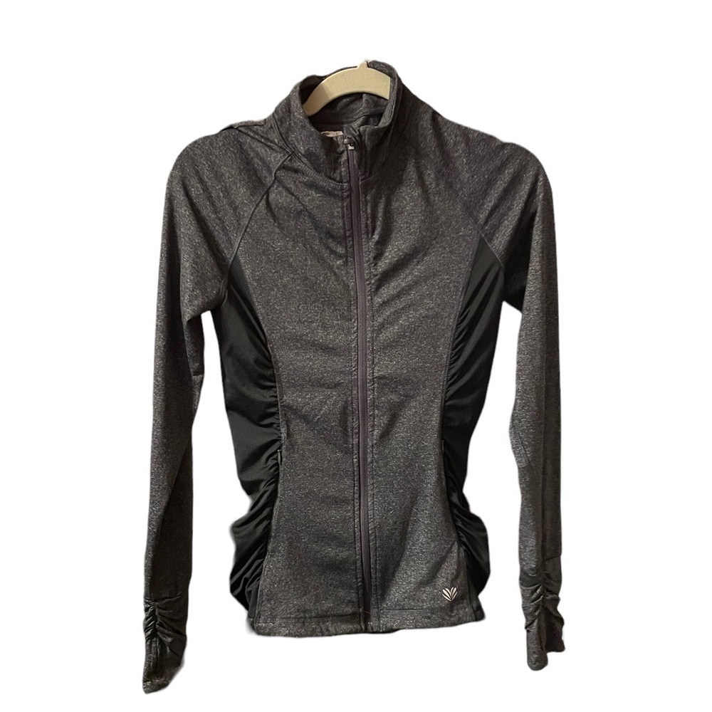 FOREVER 21 RUCHED ACTIVE JACKET